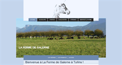 Desktop Screenshot of fermedegalerne.fr